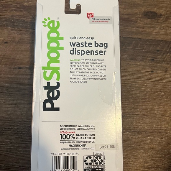 PetShoppe Waste Bag Dispenser - Picture 2 of 2